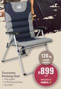 [MAKRO]- Campmaster Caravanner Reclining Chair-Each