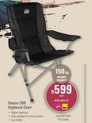 [GAME]- Campmaster Deluxe 300 Highback Chair-Each