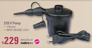 [MAKRO]- Campmaster 220V Pump
