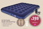 [GAME]- Campmaster Air Bed Combo Double With Hand Pump-Each