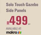 [MAKRO]- Campmaster Solo Touch Gazebo Side Panels-Each