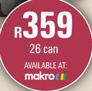 [MAKRO]- Campmaster Backpack Cooler 26 Can
