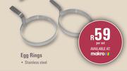 [MAKRO]- Campmaster Egg Rings-Per Set