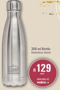 [MAKRO]- Campmaster 350ml Bottle Stainless Steel-Each