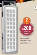 campmaster rechargeable emergency light