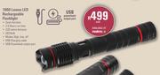 [MAKRO]- Campmaster 1000 Lumen LED Rechargeable Flashlight-Each