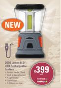 [MAKRO]- Campmaster 2000 Lumen LED USB Rechargeable Lantern-Each