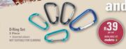 [MAKRO]- Campmaster D-Ring 5 Piece-Per Set