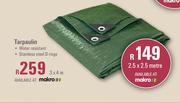 [MAKRO]- Campmaster Tarpaulin 2.5 x 2.5m