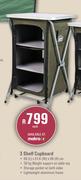 [MAKRO]- Camp Master 3 Shelf Cupboard-Each