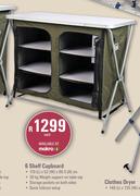 [MAKRO]- Camp Master 6 Shelf Cupboard-Each