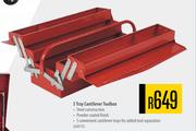 Mastercraft 5 Tray Cantilever Toolbox