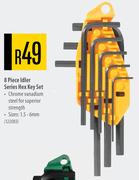 Mastercraft 8 Piece Idler Series Hex Key Set