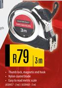 Mastercraft Tape Measure 3m