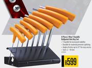 Mastercraft 8 Piece 2 Way T-Handle Ballpoint Hex Key Set
