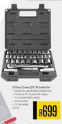 Mastercraft 33 Piece 9.5mm (3/8") Dr Socket Set