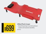 Mastercraft 6 Wheel Plastic Creeper