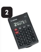 Canon Handheld Calculator 215209-Each