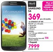 Samsung S4-On Straight Up 100