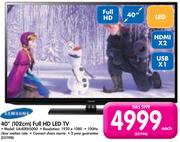 1Samsung 40" FHD LED TV UA40EH5000