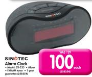 Sinotec Alarm Clock CR-233