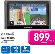 Garmin Nuvi 42 GPS