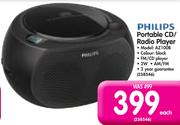 Philips Portable CD/Radio Player AZ100B