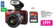Canon Camera Bundle EOSM-Per Bundle