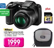 Nikon Digital Camera Bundle L320-Per Bundle