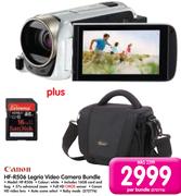 Canon Legria Video Camera Bundle HF-R506-Per Bundle