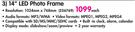 Sinotec 14" LED Photo Frame 1024x768mm