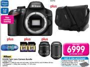 Nikon Twin Lens Camera Bundle D3200-Per Bundle