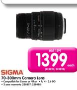 Sigma 70-300mm Camera Lens