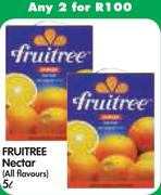 Fruitree Nectar(All Flavours)-2x5L