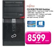 Fujitsu Ci5/8GB/1TB/W8 Desktop PH310