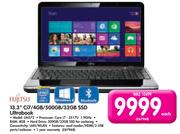 Fujitsu 13.3"  Ci7/4GB/500GB/32GB SSD Ultrabook UH572
