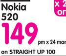 Nokia 520-On Straight Up 100