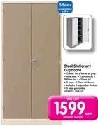 Steel Stationery Cupboard-Each