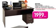 Bedford Work Solution 750x1600x800mm-Each