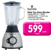 Russell Hobbs Table Top Glass Blender RHB-314