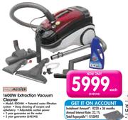 HAUSMEISTER 1600W Extraction Vacuum Cleaner 80GHM