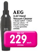 AEG 3.6V Hand Vacuum Cleaner LILIPUT
