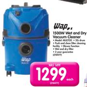 Wap 1500W Wet And Dry Vacuum Cleaner MULT120