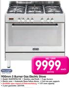 900mm 5 Burner Gas Electric Stove DLGE90FSU/GE