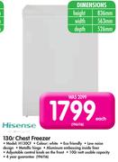 Hisense 130L Chest Freezer H130CF
