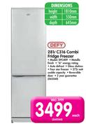 Defy 281L C316 Combi Fridge Freezer DFC409