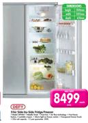 Defy 556L Side By Side Fridge/Freezer DFF404