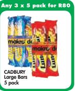Cadbury Large Bars 5 Pack