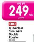 aro Stainless Steel Mini Double Roaster