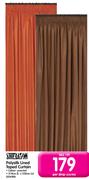 Sheraton Polysilk Lined Taped Curtain 218x230Cm-Per Drop